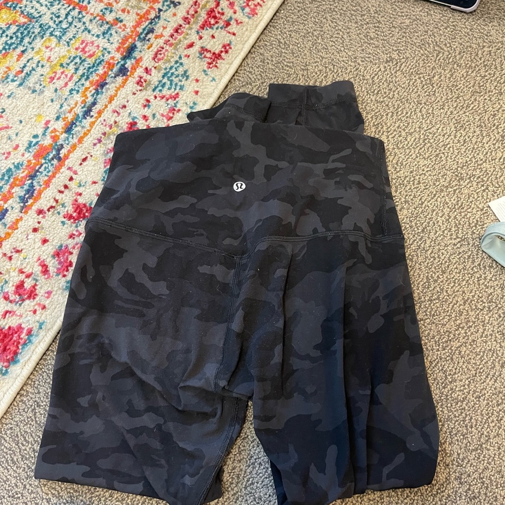 LuLu Lemon Align 7/8 Camo Leggings